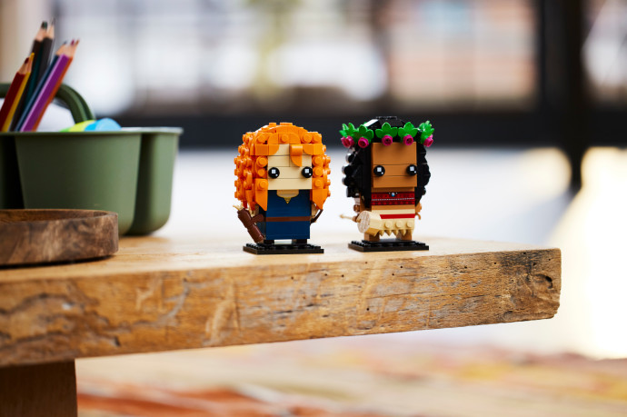 Vaiana a Merida