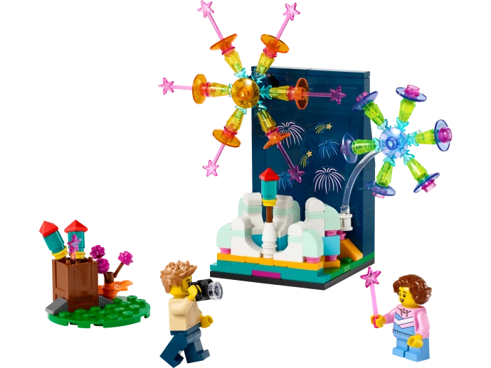 LEGO 40689 Oslava s ohňostroji