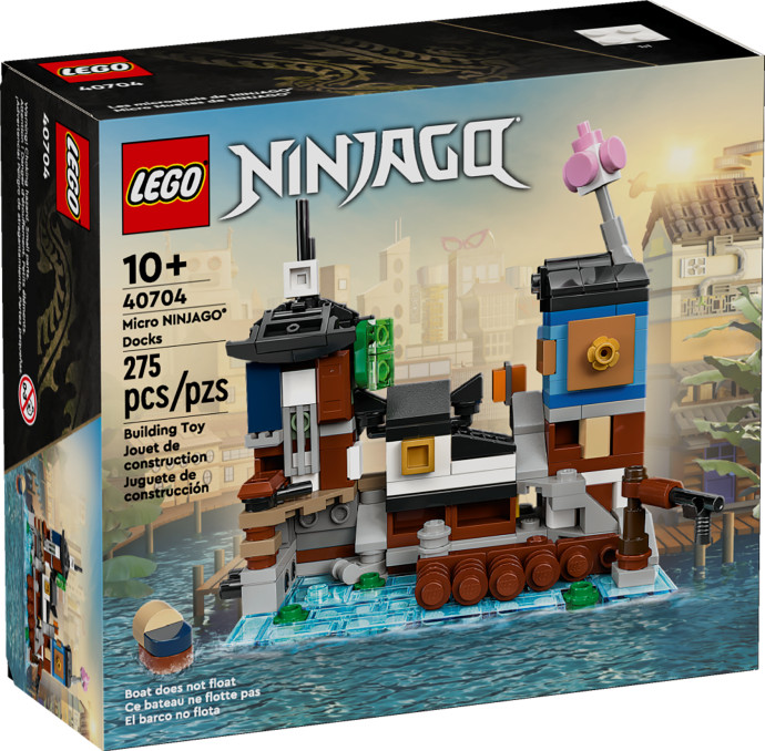 Miniatúrny NINJAGO® prístav