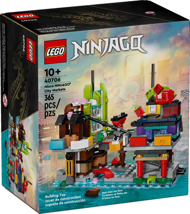 Miniatúrne trhy v NINJAGO® City