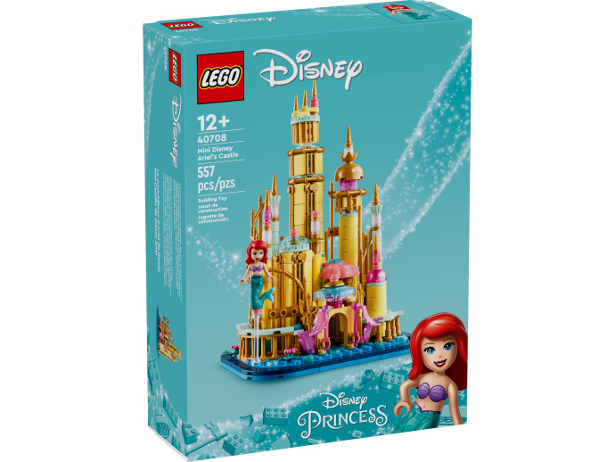 Malý Disney zámok Ariel
