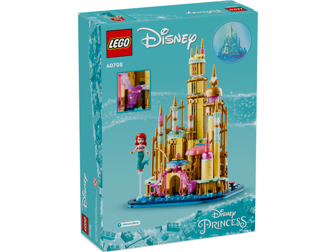 Malý Disney zámok Ariel