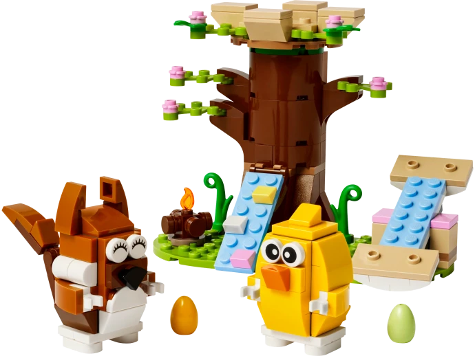 LEGO 40709 Jarní hřiště pro zvířátka