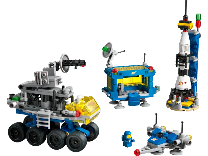LEGO 40712 Miniaturní startovací rampa pro raketu