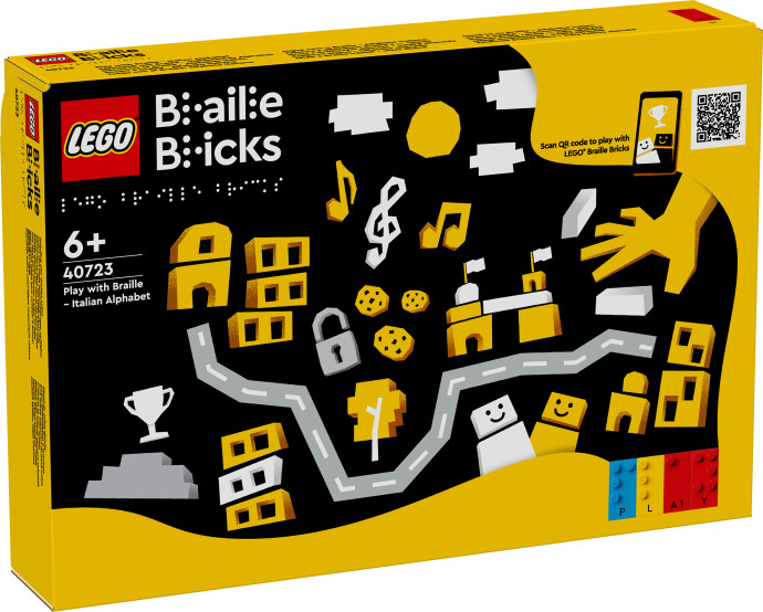 Braillovo písmo – talianska abeceda