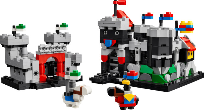 Miniaturní hrad rytíře