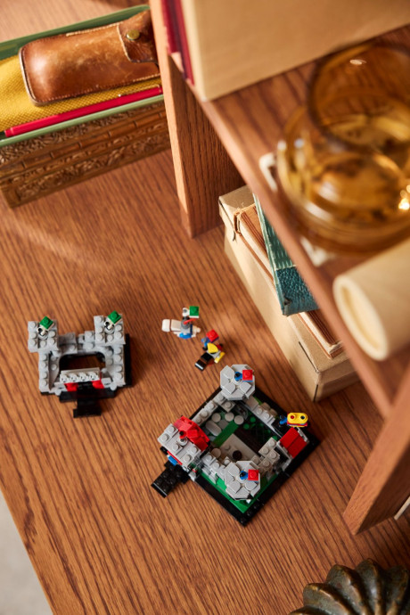 Miniatúrny hrad rytiera