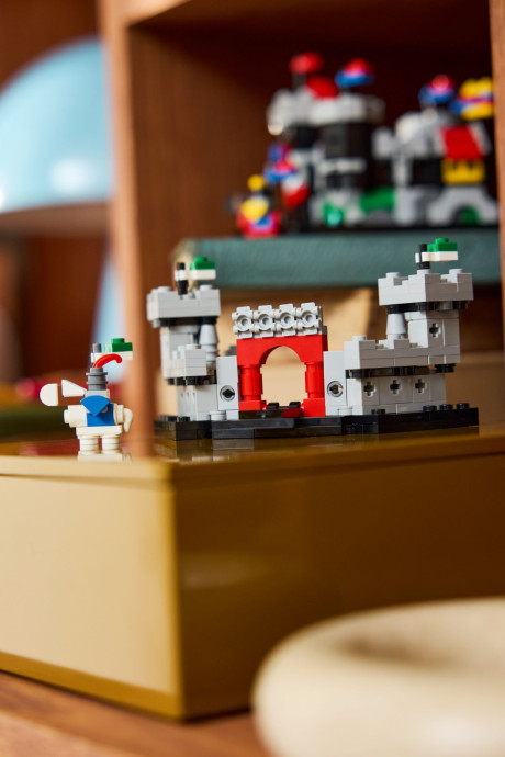 Miniatúrny hrad rytiera