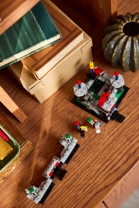 Miniatúrny hrad rytiera