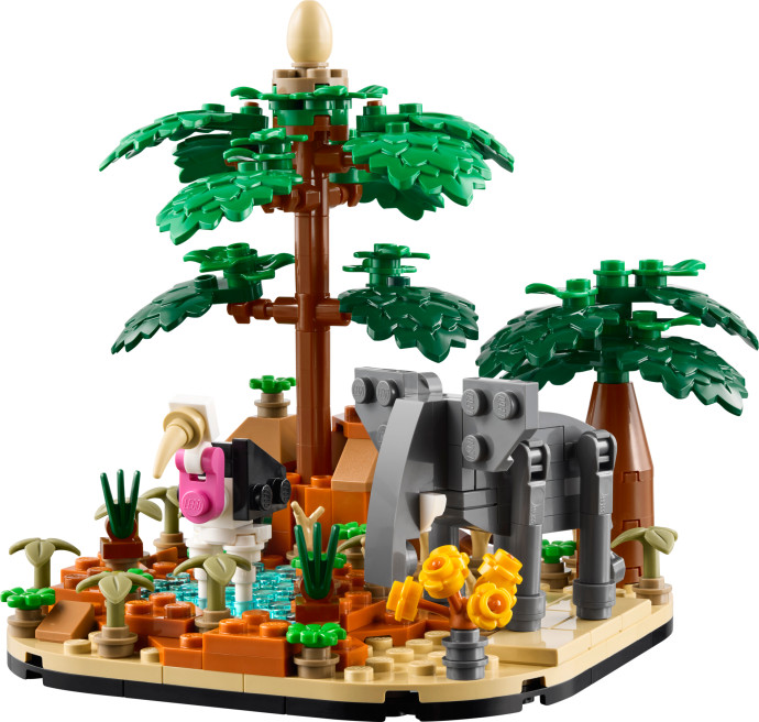 Africká savana – diorama