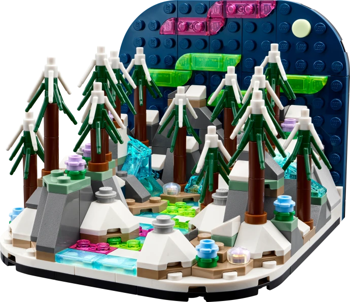 LEGO 40785 Polární záře – diorama