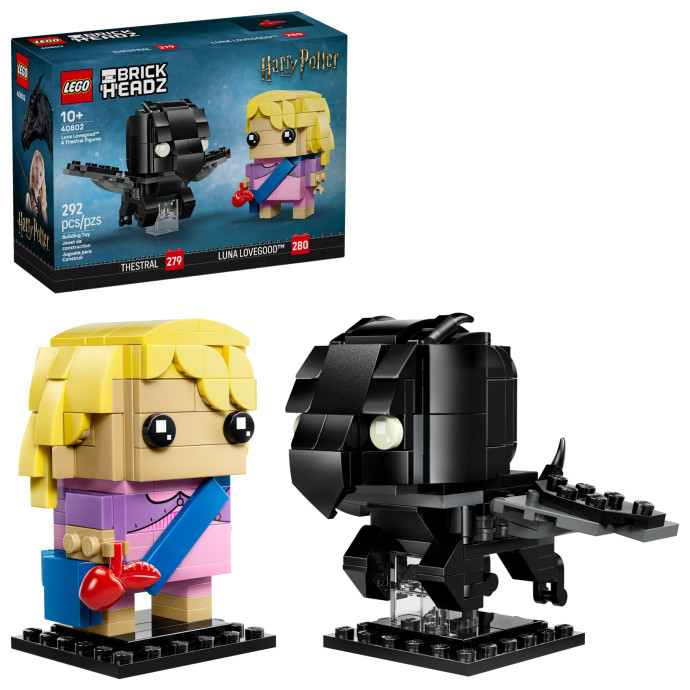 Figúrky: Luna Lovegoodová a testral