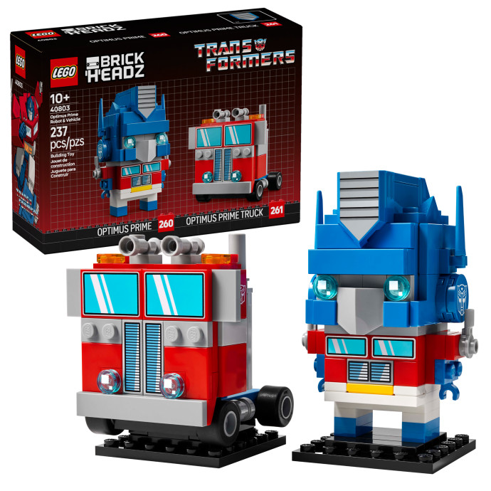 Robot a vozidlo Optimus Prime