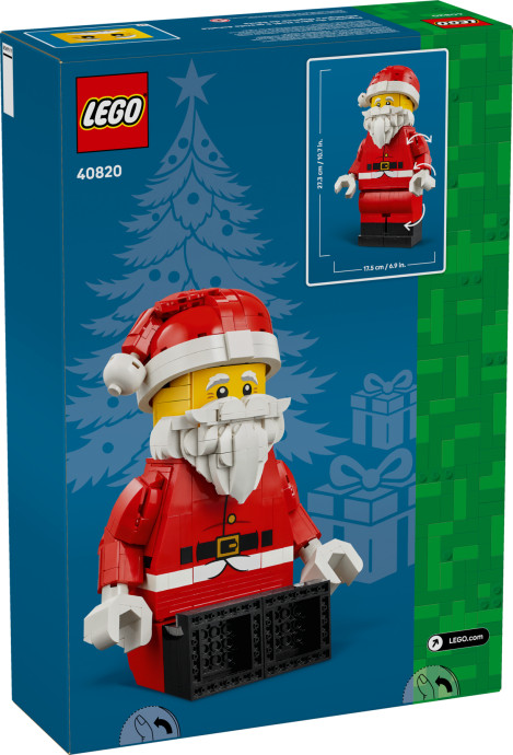 Zväčšená minifigúrka Santu