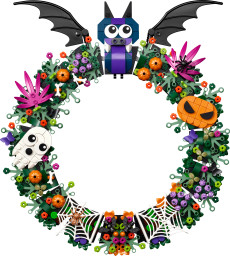 Halloweenský věnec