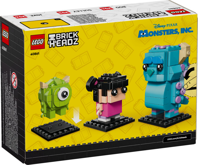 Figúrky – Sulley, Mike a Boo