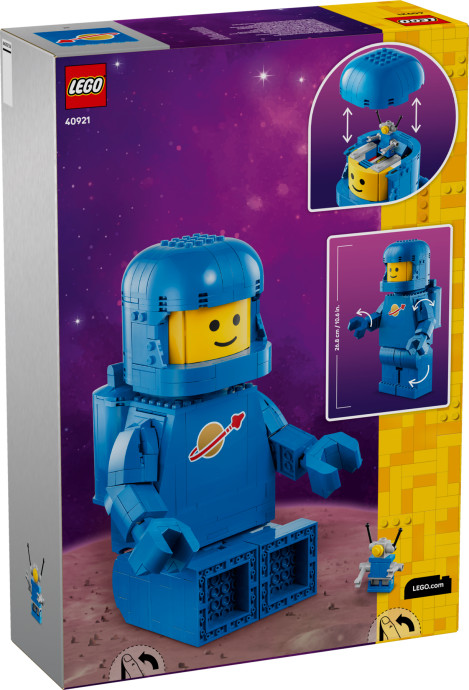 Minifigúrka: Zväčšený modrý astronaut