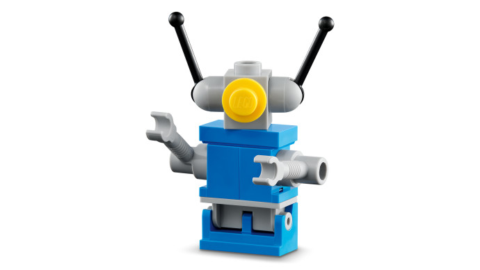 Minifigúrka: Zväčšený modrý astronaut