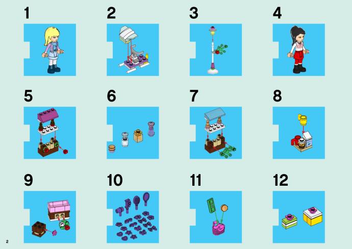 Adventní kalendář LEGO Friends