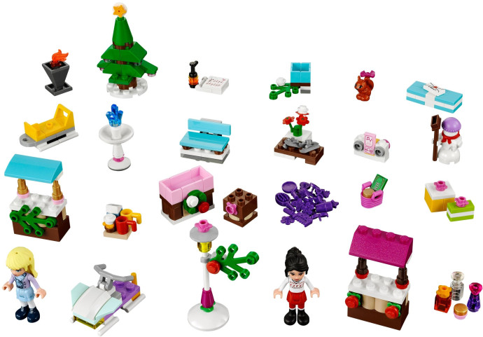 Adventní kalendář LEGO Friends