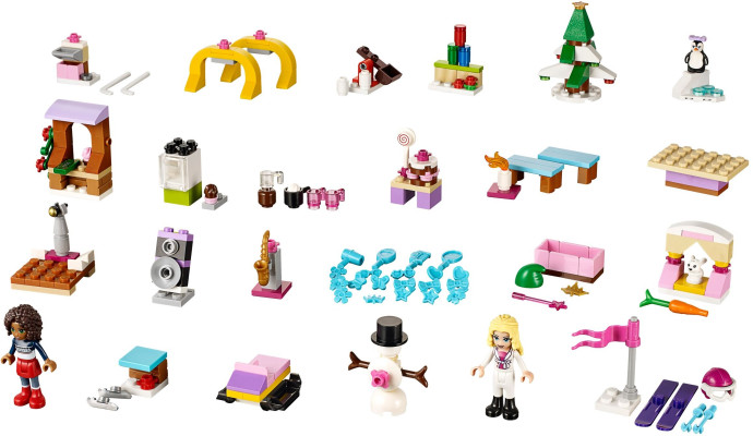 Adventní kalendář LEGO Friends