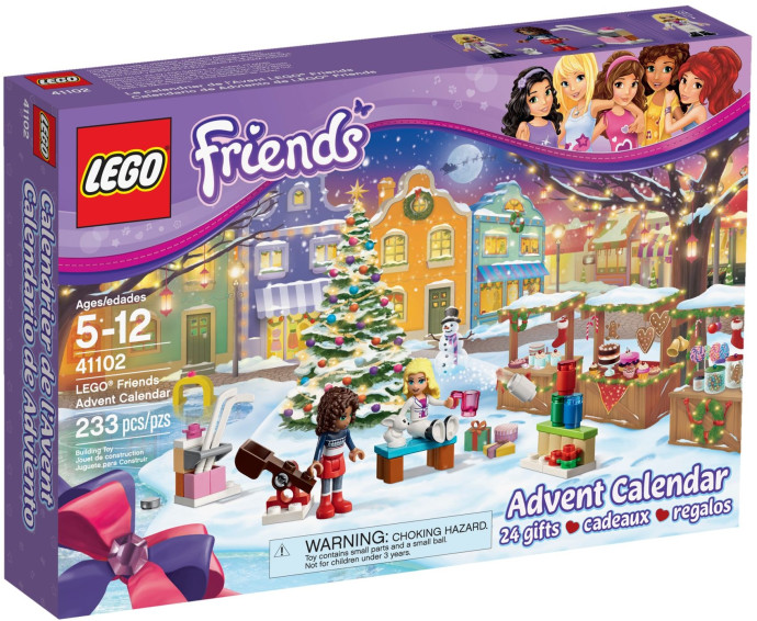 Adventní kalendář LEGO Friends