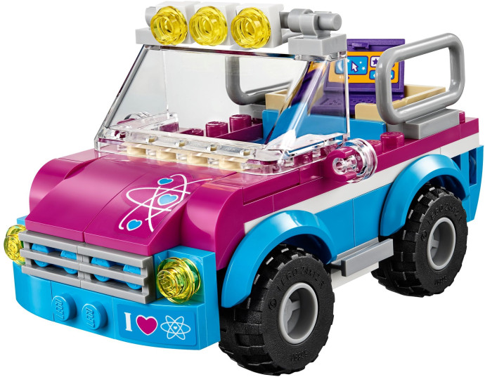 Olivie a její průzkumné auto