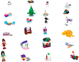 Adventní kalendář LEGO Friends