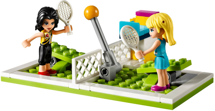 Stephanie ve sportovní aréně