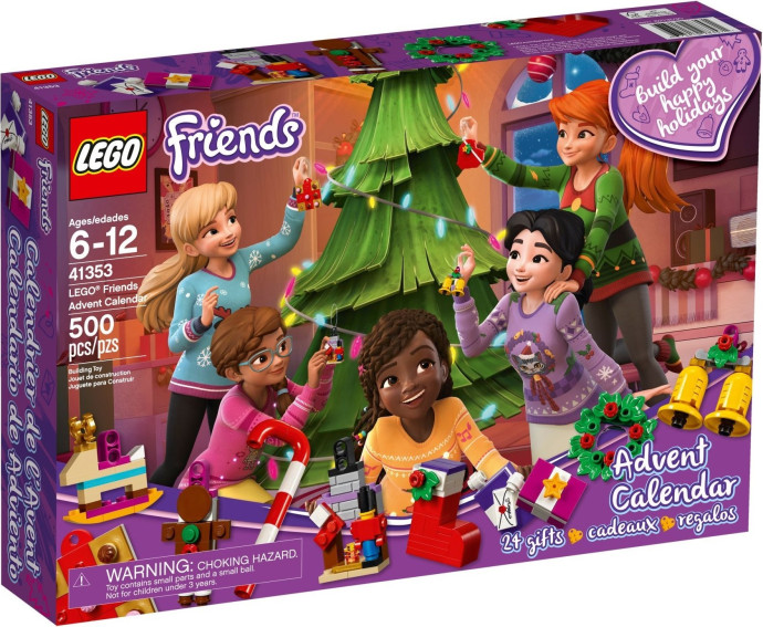 Adventní kalendář LEGO Friends