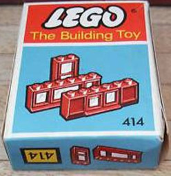 Windows Parts Pack, Red (The Building Toy)