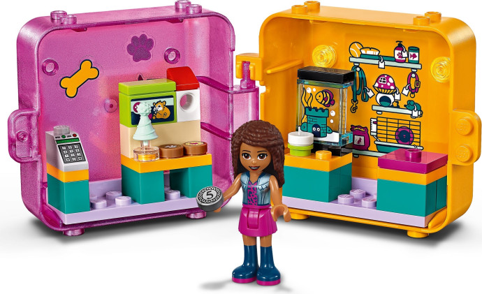Andrea's Shopping Play Cube