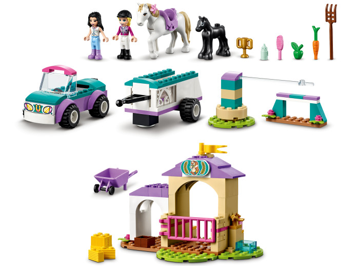 Horse Training and Trailer