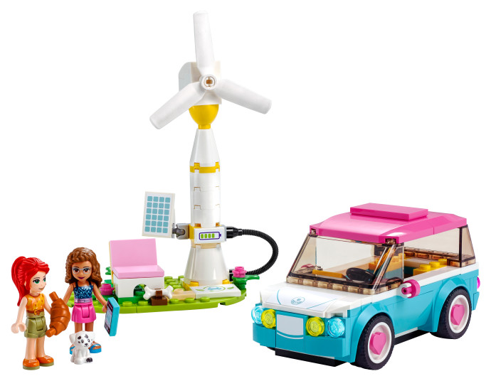Olivia a její elektromobil