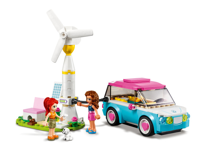 Olivia a její elektromobil
