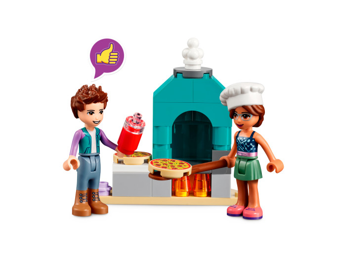 Pizzeria v mestečku Heartlake