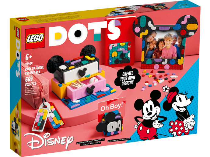 Školský boxík Myšiak Mickey a Myška Minnie