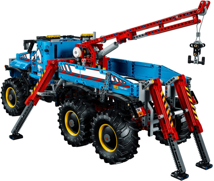 6x6 All Terrain Tow Truck