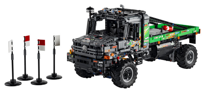 Truck trialový vůz Mercedes-Benz Zetros 4x4