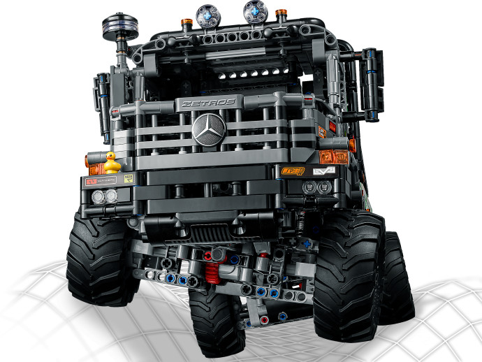 Truck trialový vůz Mercedes-Benz Zetros 4x4