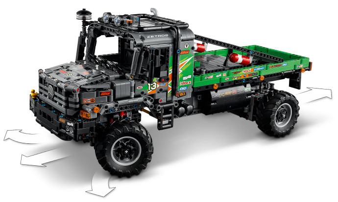 Truck trialový vůz Mercedes-Benz Zetros 4x4