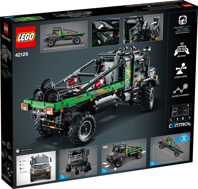 Truck trialový vůz Mercedes-Benz Zetros 4x4