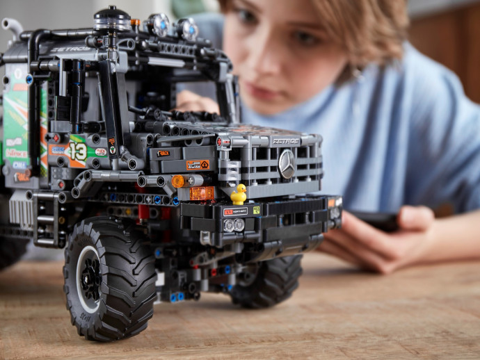 Truck trialový vůz Mercedes-Benz Zetros 4x4