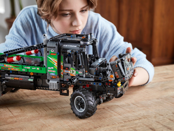 Truck trialový vůz Mercedes-Benz Zetros 4x4