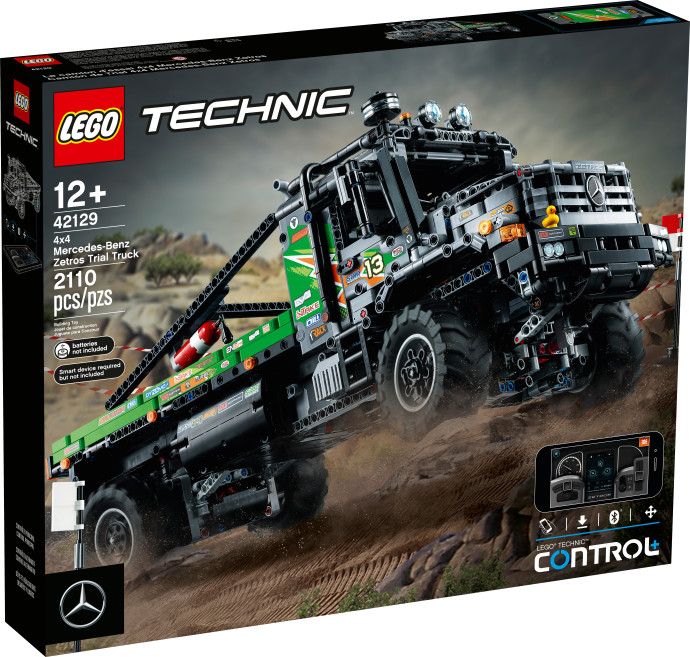 Truck trialový vůz Mercedes-Benz Zetros 4x4