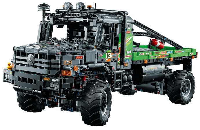 Truck trialový vůz Mercedes-Benz Zetros 4x4