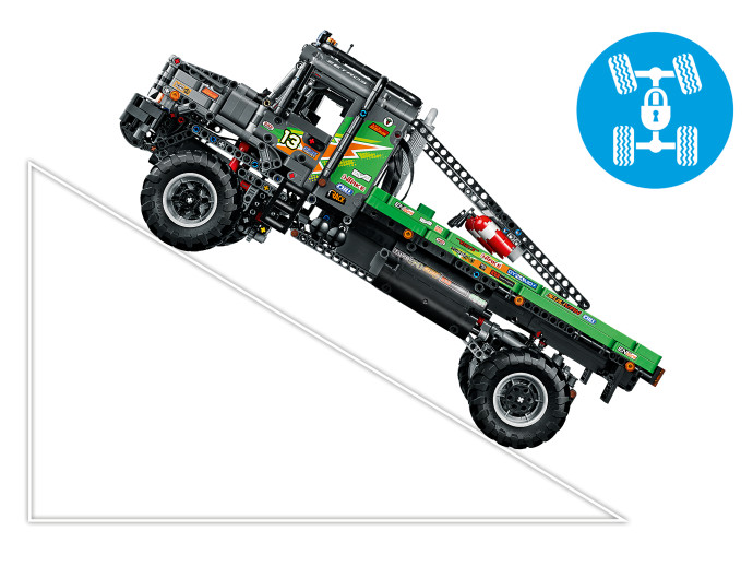 Truck trialový vůz Mercedes-Benz Zetros 4x4