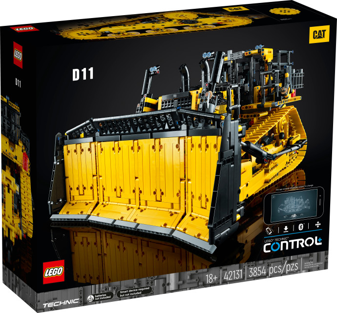 Buldozér Cat® D11 ovládaný aplikáciou