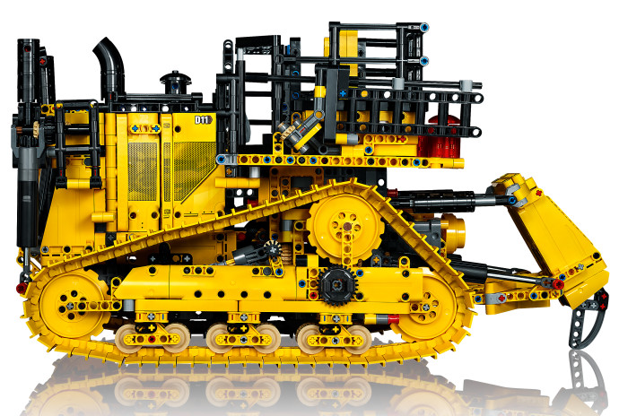 Buldozér Cat® D11 ovládaný aplikáciou