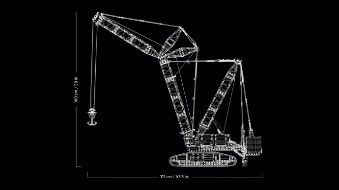 Pásový žeriav Liebherr LR 13000